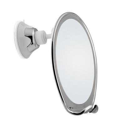 China Silver Mist Free Magnifying Shower Mirror With Hook And A 360 Degree Rotation Strong Suction Cup For Shaving for sale