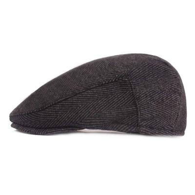 China Fashion wool blend french beret for men and women in simple colors for sale