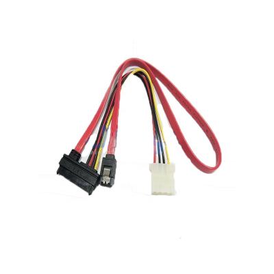 China SATA electronic cable with power and data connector for sale