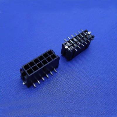 China Molex Vertical Wafer SMT Connector 3.0mm Automotive Connector 43025 Dual Row for sale