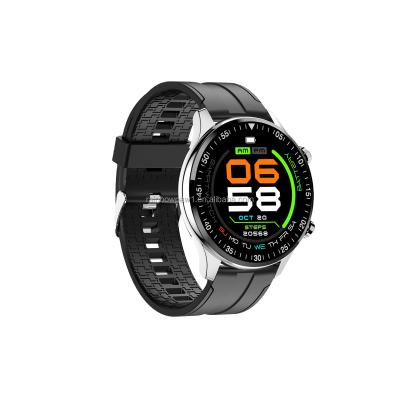 China St6 Touch Screen Circle Sport Health Monitor Smart Watch Android IOS Phone Call Smart Watch for sale