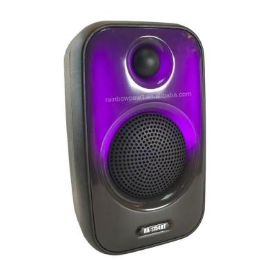 China No wireless speaker RA-1754BT small 4 inch speaker with color light speaker sound the good for sale