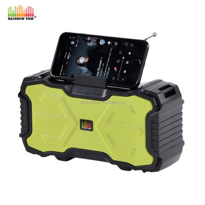 China Wholesale LED Flashing Light Rm-s507 66mm Usb Charging Outdoor Portable Solar Speaker Multicolor Wireless Speaker With Solar Panel for sale