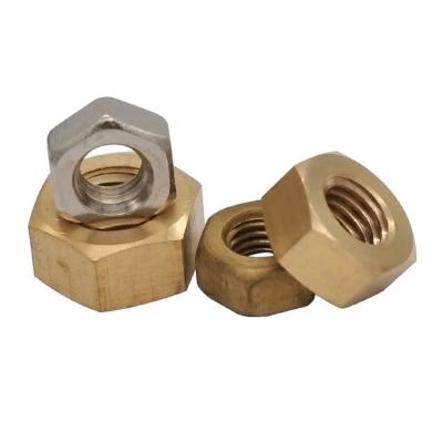 China DIN934 Heavy Industry Hex Nut Hex Nuts M3 M4 M5 M6 M8 M10 M12 DIN 934 for sale