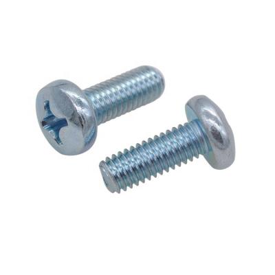 China General Industry DIN7985 Galvanized Phillips Pan Head Machine Screws for sale