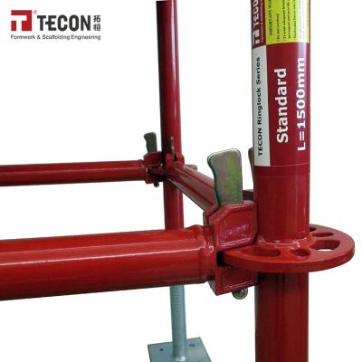 China 2019 Modern TECON Ringlock System Scaffolding For Sale for sale