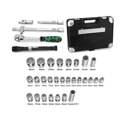 China Repair Handtool Socket Set Manufacturer Hand Tools Set Auto Repair  Ratchet Wrench Set for sale