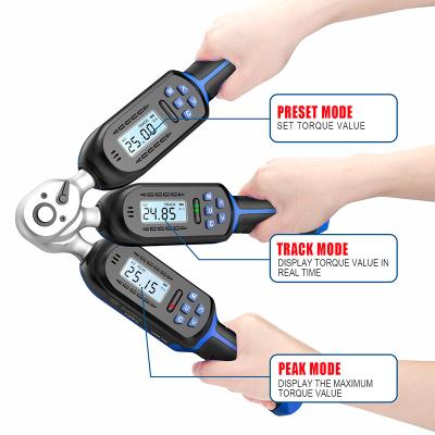 China Repair Handtool Adjustable Digital Preset Torque Wrench Drive Tool Set for sale