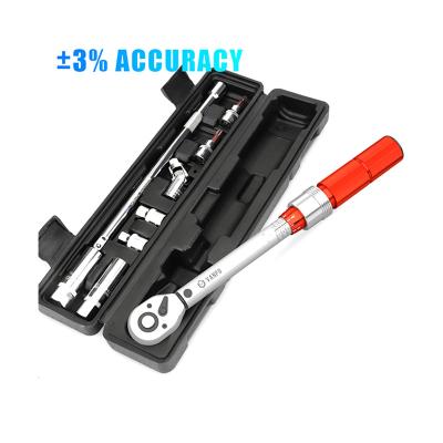 China Repair Handtool Torque Wrench Set Adjustable Ratchet Wrench Spanner Tools Set Torque Wrench for sale