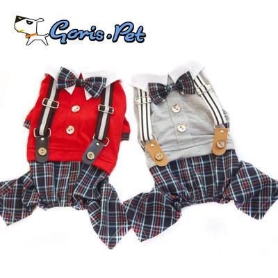 China GorisPet Ties Sustainable Cool Fashion Clothes Dog Jumpers With Legs For Spring Summer for sale