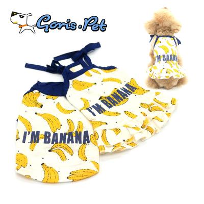 China Viable Wholesale Cute Bananas XXXS Japan Dog Clothes for sale