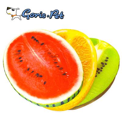 China Viable Newcomer Dog Mats Fruit Design Memory Foam Dog Beds Funny Pet Cushion for sale