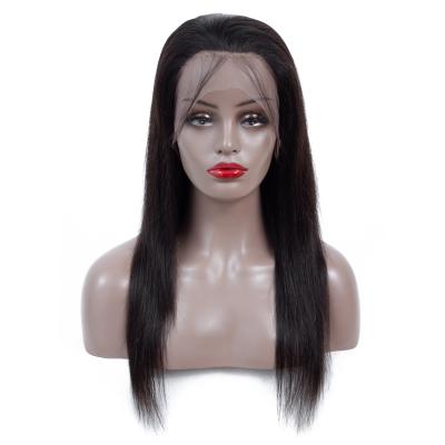 China 13*4 Wave Silky Straight Transparent Lace Front Wigs Silky Straight Hair Wigs150% Density For Black Women for sale