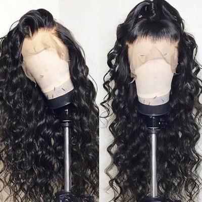 China Factory Wholesale Silky Straight 13X6 Hd Swiss Lace Frontal Wig Pre Plucked Brazilian Hair Wig With Color Women Hair 100% Lace Front Wig for sale