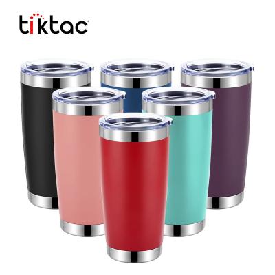 China Viable Chinese Supplier 20oz Stainless Steel Gold Insulated Tumbler for sale