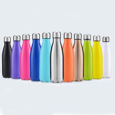 China Customized Customized Double Wall Stainless Steel Vacuum Clad Copper Viable Inner Wall Water Bottle for sale