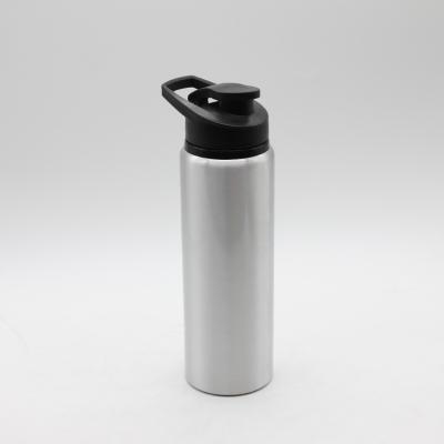 China Best Sustainable Bpa Free Aluminum Sports Camping Water Bottle With Cap 700ml for sale