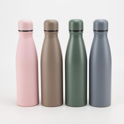 China Wholesale PORTABLE 600ml Personalized Promotional Gifts Aluminum Outdoor Sports Bike Water Bottle for sale