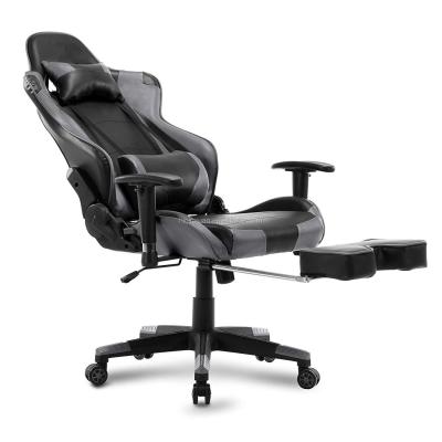 China Swivel (Height) Adjustable Computer Gaming Chair Racing Ergonomic Office Chair Gaming Chair With Footrest Convertible Gaming for sale