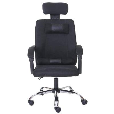 China Black Mesh Chair Mesh Office Chair Ergonomic Mesh Computer Chair Without Wheels for sale