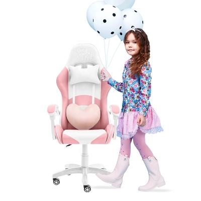 China Poland 2022 Modern Racing Style Kids Ergonomic Gaming Chair Child Silla Gamer High Back Computer PC Gaming Chair With Linked Armrest for sale