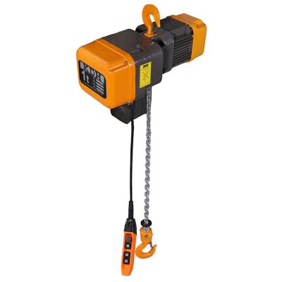 China Building Material Shops 1ton Electric Hoist Low Price Electric Endless Chain Hoist With Hook for sale