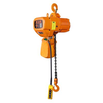 China 0.5 Ton China manufacture HHBB electric chain hoist tecle for sale 0.5 ton for sale