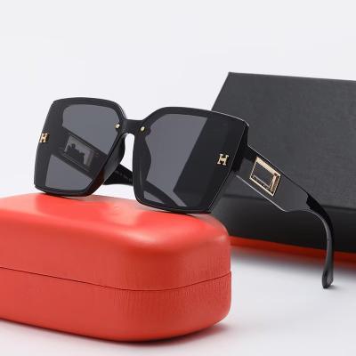 China Fashion sunglasses shape sunglasses men's and women's luxury designer sunglasses large frame retro travel anti-glare sunglasses 99149 for sale