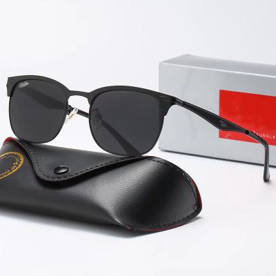 China Fashion sunglasses shape luxury vintage Clam Designer Toad Mirror Sunglasses metal fashion men's and women's sunglasses no box 3538 for sale