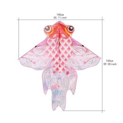 China Polyester Goldfish Kite,China The Kite Factory Hot Sale Cheap Promotional Polyester Kites OEM Customized Logo Color for sale