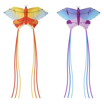 China Polyester 2000mm long tail butterfly kite, new model Polyester Kites OEM Customized Logo Color China The Kite Factory for sale