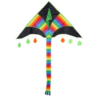 China Polyester A colorful flying kite with leaves, kites for adults easy to fly OEM Customized Logo Colour for sale