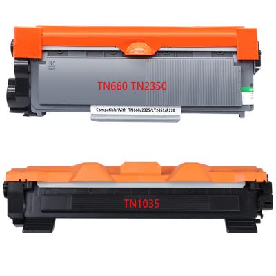 China COMPATIBLE toner factory IBEST COMPATIBLE brother TN1000 TN1035 TN660 TN2320 TN2350 TN2375 TN2380 TN1060 TN350 TN2050 TN450 toner cartridge for sale