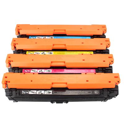 China COMPATIBLE compatible HP CE270A CE271A CE272A CE273A 270A 271A 272A 273A 650A toner cartridge for HP CP5525N DN XH M750N DN DH toner for sale