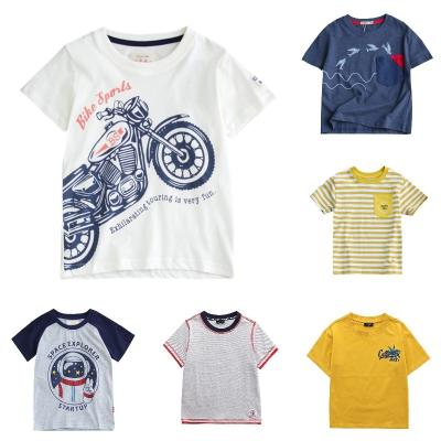 China New Anti-Shrinkage Summer Children's Clothing Wholesale Loose Short Sleeve Kids Boys T-shirt for sale