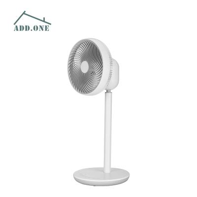 China 12 Fan Speeds To Choose 10 To Inch Circulating Rechargeable Fans Electric DC Stand Pedestal Fans With LED Display for sale