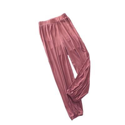 China 2021 Summer High Quality Polyester Leisure Fashion QUICK DRY Motion Jogging Women's Wide Leg Pants Wide Leg Pants for sale