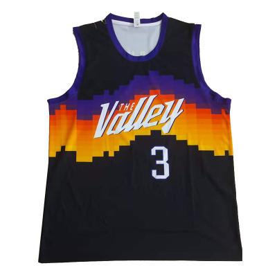 China Latest Sets Design Sublimated Schools Basketball Uniform Singlet Sets For Boys And Men for sale