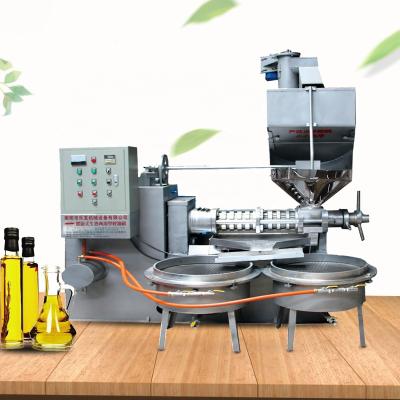 China Efficient 6YL-120 Sunflower Oil Squeezing Device Olive Oil Maker Machine Philippines Coconut Oil Press Machine for sale