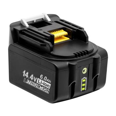 China Power tools for Makitas 14.4V 6Ah battery power tool cordless charging 18650 lithium ion batteries BL1415 BL1440 BL143 for sale