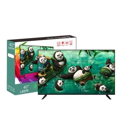 China Hotel TV 40inch LED TV Manufacturer OEM 2K Full HD Living Room Television 40 Inch Smart TV for sale