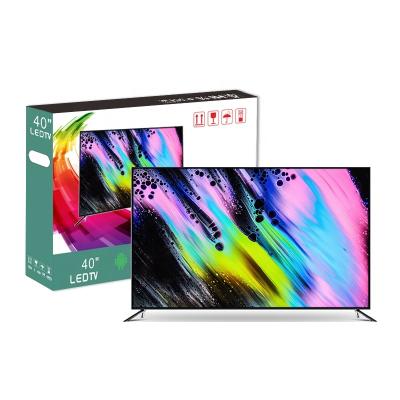 China Hot Sale 40inch DVB-T2 Full HD LED TV Hotel Living Room TV 40 inch Android Smart TV Television for sale