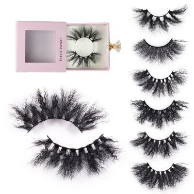 China Bameier Delicate Eyelash Drop Shipping 25mm 30mm Fluffy Eyelash Vendor Mink Lashes With Customized Box for sale