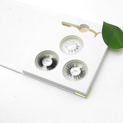 China Delicate custom private label eyelash book, eyelash bag, eyelash kit for sale