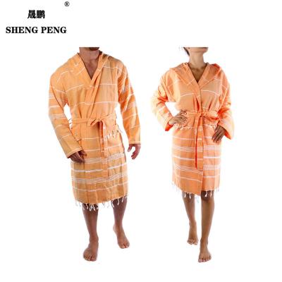 China Free Hairstyle QUICK DRY Terry Woman Recycled Towel Design Spa Wear Bathrob With Turkish Hoodi Bathrobe for sale