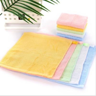 China Custom Baby Hand Bath Face Baby Towels Compressed Organic Soft Unisex Bathroom Small Bamboo Towel Washcloths for sale