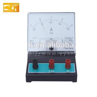 China School Physical Instrument AC Analog Current Ammeter For Student J0407 for sale