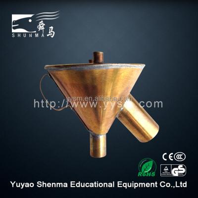 China Multifunctional Laboratory Brass Chemical Metal Heat Preservation Funnel for sale