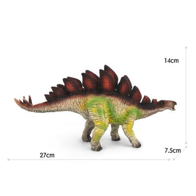 China Educative ; Interactive; PVC Dinosaur Vocal Hard Plastic Colorful Animal Model Toy for sale