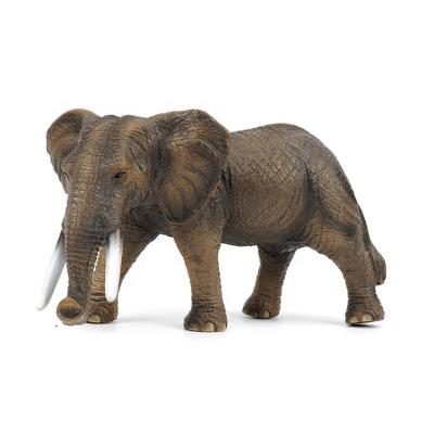 China Educative ; Interactive Animal Model Plastic Elephant Jungle Farm Animals Set Toys for sale